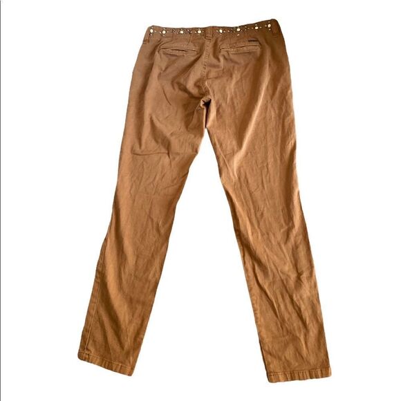 GUESS Los Angeles Embellished Khaki Pants Size 26 - Picture 7 of 7